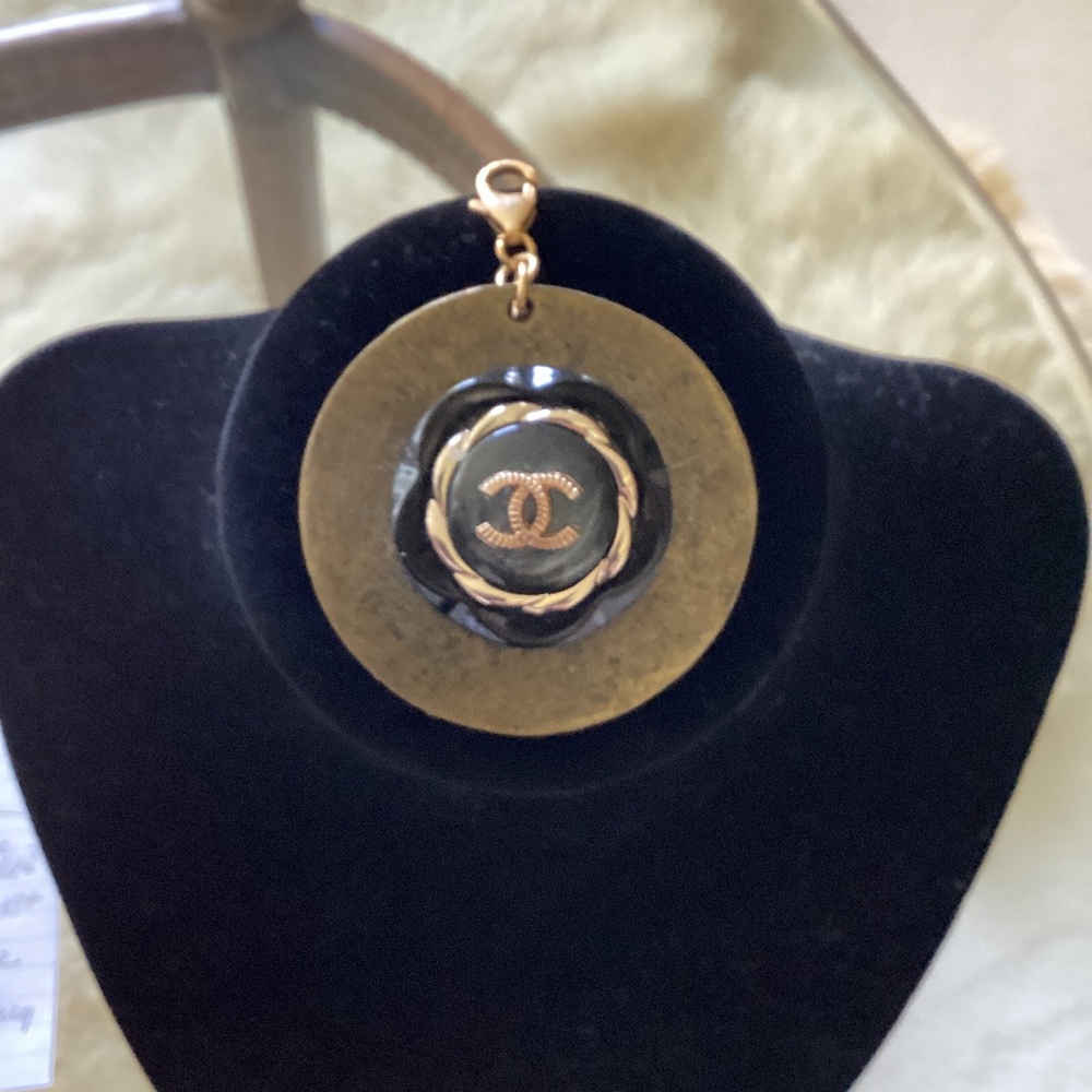Chanel Button Pendant